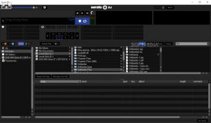 Serato DJ main screen