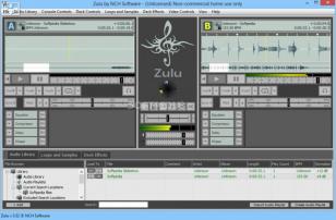 Zulu DJ Software main screen