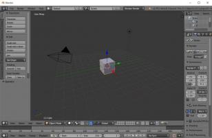 Blender main screen