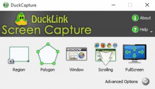 Duck Capture main screen