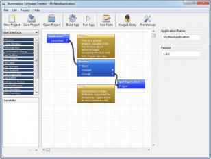 Illumination Software Creator main screen