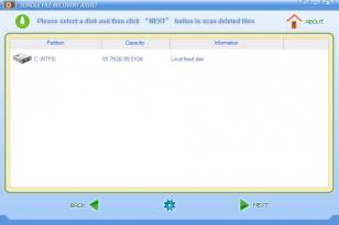 File Recovery Assist main screen