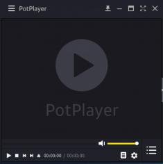 PotPlayer main screen