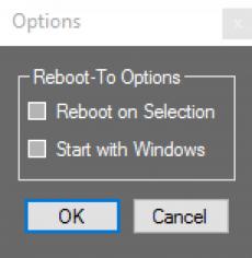 Reboot-To main screen