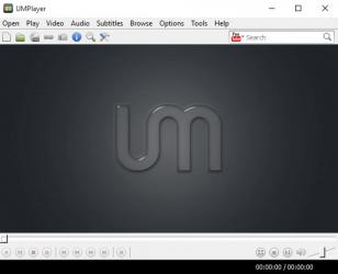 UMPlayer main screen