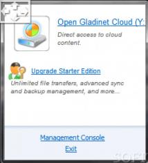 Gladinet Cloud Desktop main screen