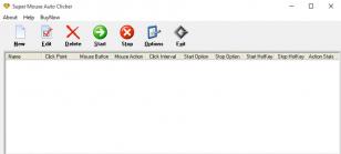 Super Mouse Auto Clicker main screen