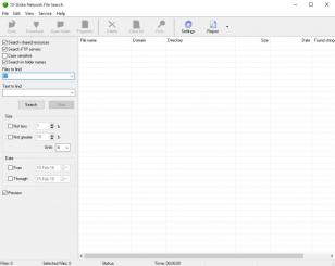 10-Strike Network File Search main screen