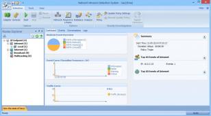 Intrusion Detection System main screen