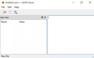 JSON Viewer main screen