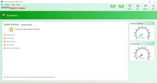 Lan-Secure Switch Center main screen
