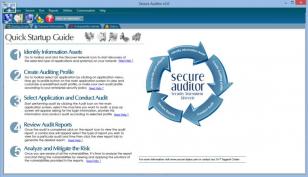 Secure Auditor main screen