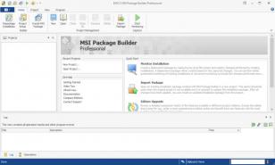 EMCO MSI Package Builder Professional main screen