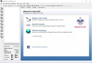 SpaceCAD main screen