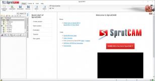 SprutCAM main screen