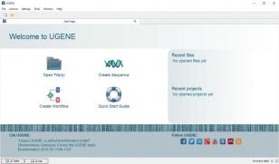 Unipro UGENE main screen