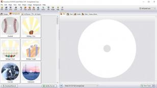 Acoustica CD DVD Label Maker main screen