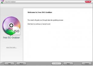 Free ISO Grabber main screen