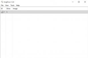 ImgDrive main screen