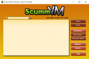 ScummVM main screen