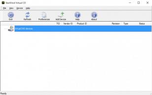 StarWind Virtual CD main screen