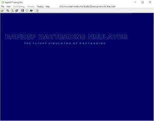 RapidSP DayTrading Simulator main screen