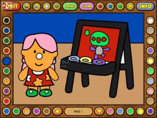 Coloring Book LITE main screen