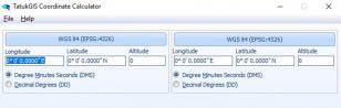 TatukGIS Calculator main screen