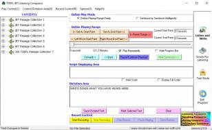 TOEFL iBT Listening Conqueror main screen