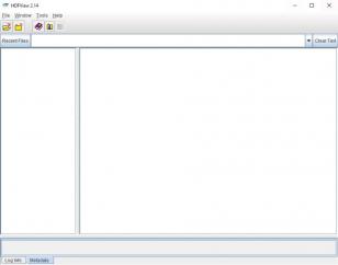 HDFView main screen