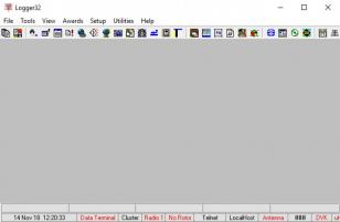 Logger32 main screen