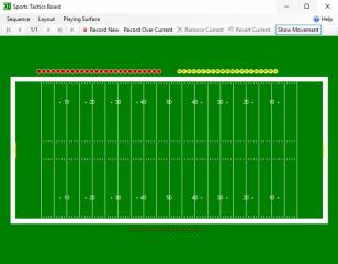 Sports Tactics Board main screen
