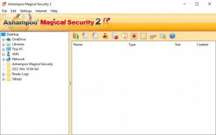 Ashampoo Magical Security main screen
