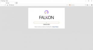 Falkon main screen