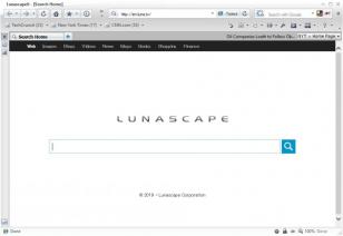 Lunascape main screen