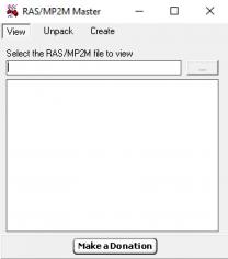 RAS-MP2M Master main screen