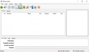 MDownloader main screen