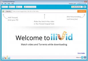 iLivid main screen