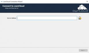 ownCloud main screen