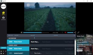 Pluto TV main screen