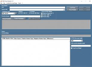 SQL Power Injector main screen