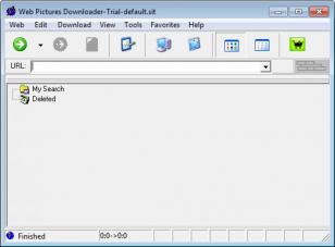 Web Pictures Downloader main screen
