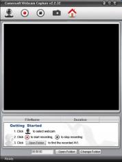 Camersoft Webcam Capture main screen