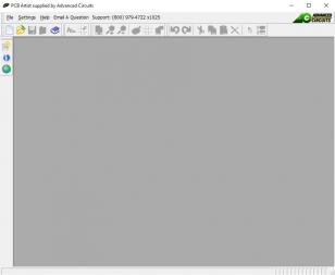 PCB Artist main screen