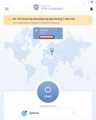 VPN Unlimited main screen