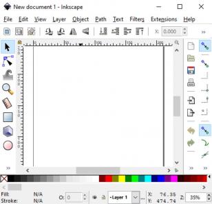 Inkscape main screen