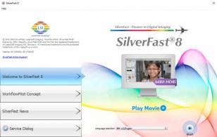 SilverFast HDR main screen