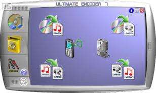 Ultimate Encoder Free main screen