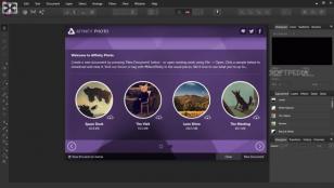 Affinity Photo main screen