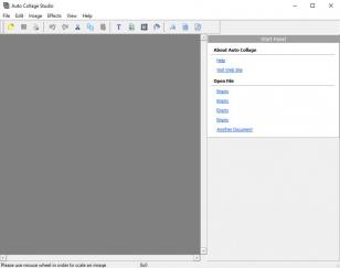 Auto Collage Studio main screen